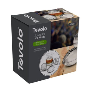 Tovolo Sport Balls Ice Mold Set of 4