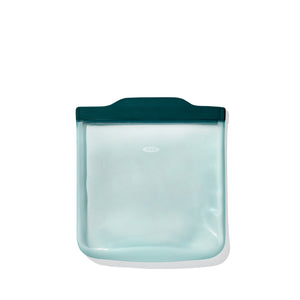 OXO Reusable Silicone Sandwich Bag 828ml | 28oz, Blue Lagoon