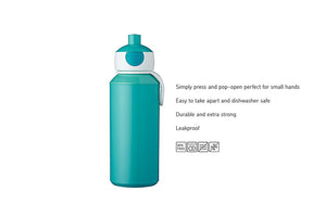 Mepal Pop-Up Campus Water Bottle, Blue