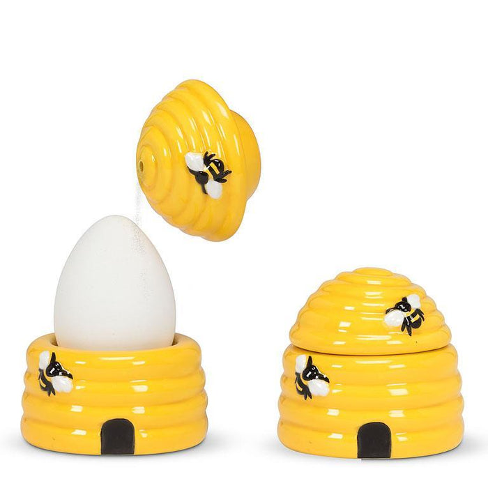 Abbott Beehive Egg Cup with Salt Shaker