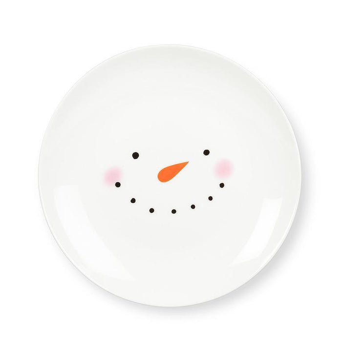 Abbott Appetizer Plate 5 Inch, Snowman Face