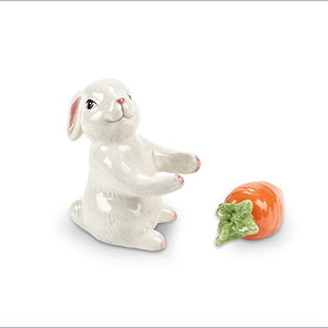 Abbott Salt & Pepper Set, Bunny & Carrot