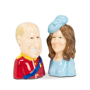 Abbott Salt & Pepper Set, William & Kate