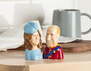 Abbott Salt & Pepper Set, William & Kate