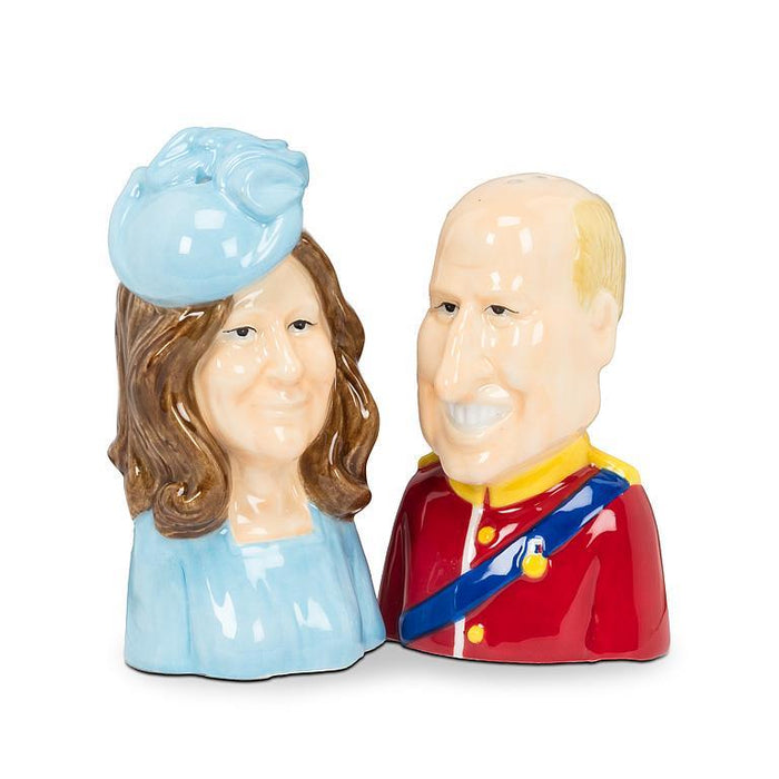 Abbott Salt & Pepper Set, William & Kate