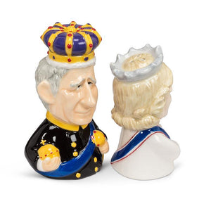 Abbott Salt & Pepper Set, King Charles & Consort