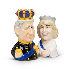 Abbott Salt & Pepper Set, King Charles & Consort