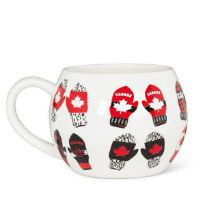 Abbott Ball Mug 16oz, Canada Mittens