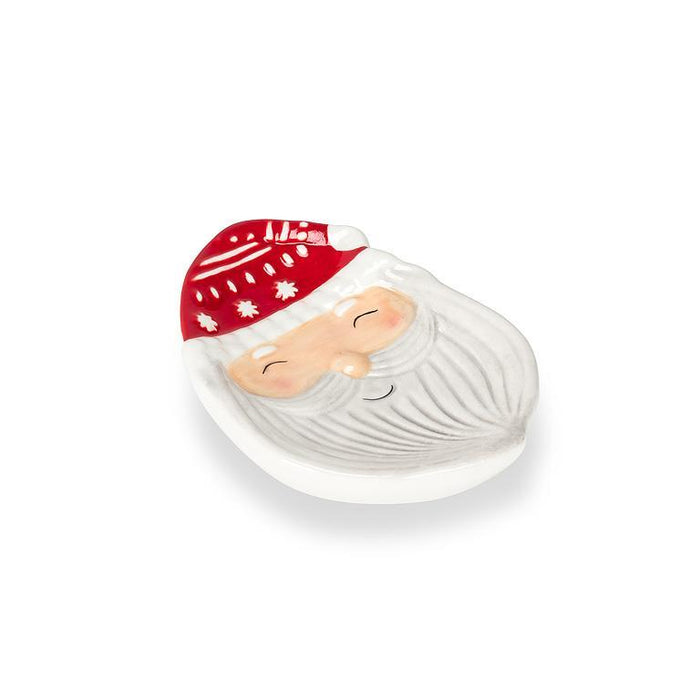 Abbott Mini Treat Plate, Santa Face