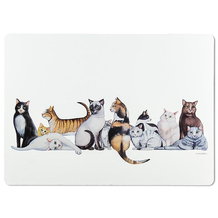 Abbott Placemat, Cat Row