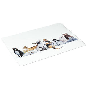 Abbott Placemat, Cat Row