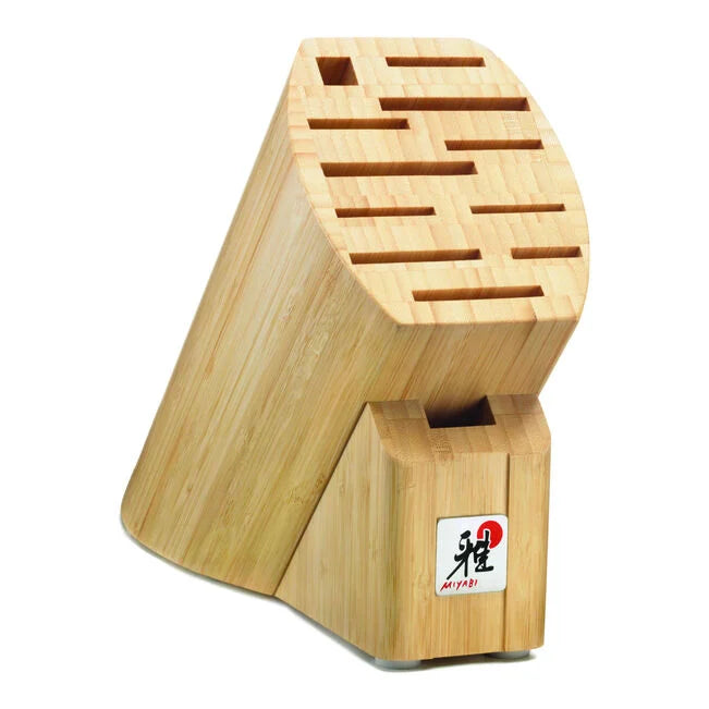 MIYABI EMPTY Knife Block 12-Slot Bamboo