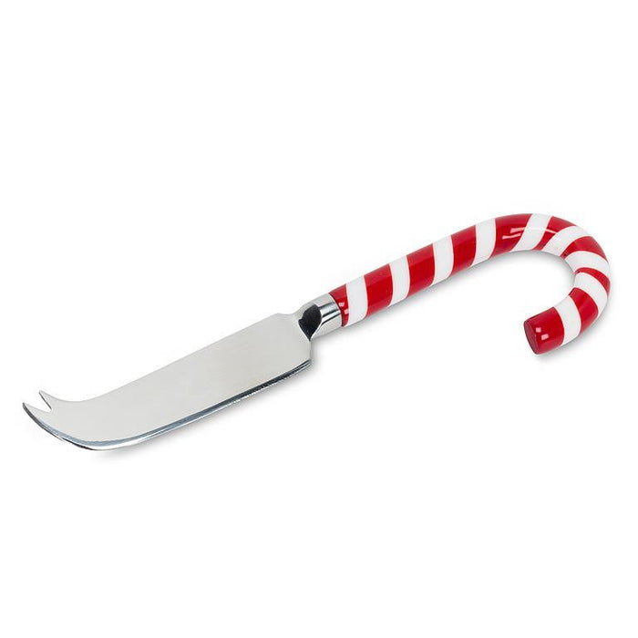 Abbott Cheese Knife with Candy Cane Handle