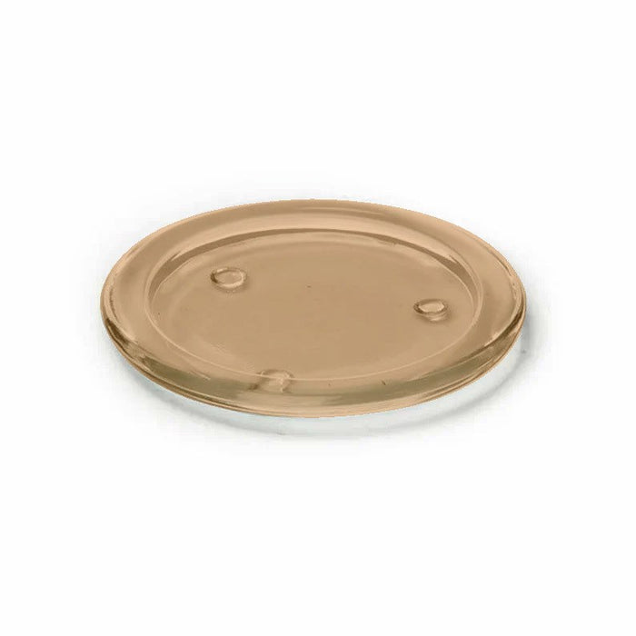 Twilight Collection Candle Plate 4 Inch, Bronze