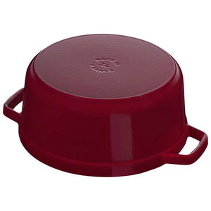 STAUB Round Dutch Oven 3.8L, Bordeaux