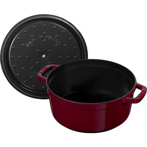 STAUB Round Dutch Oven 3.8L, Bordeaux