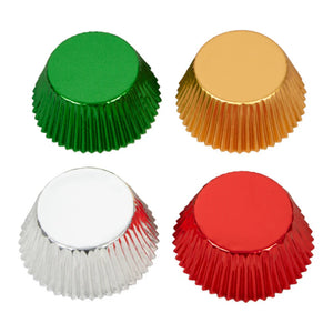 Wilton Baking Cups, Christmas Foil