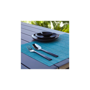 Harman Trace Basketweave Placemat, Aqua