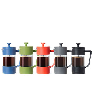 OGGI BREW 3-Cup French Press, Blue