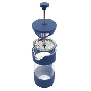 OGGI BREW 3-Cup French Press, Blue