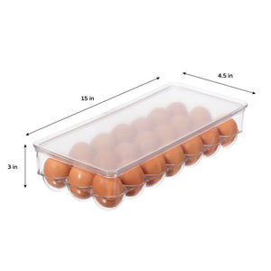 OGGI NEAT Covered Egg Tray (Holds 21 Eggs)