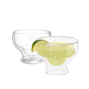 OGGI Bar™ Double-Walled Margarita Glasses