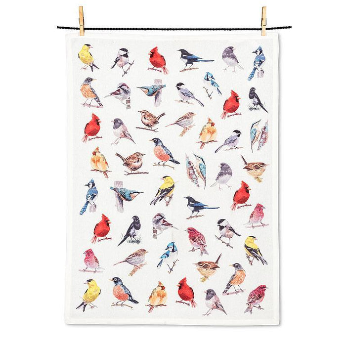 Abbott Tea Towel, North American Birds