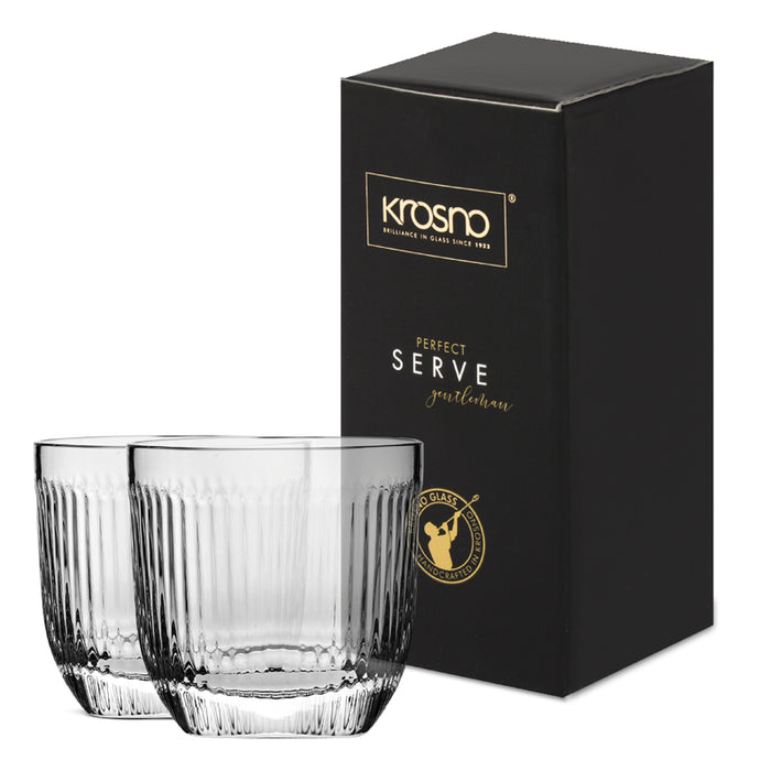 Krosno Whiskey Glasses 200ml Set of 2