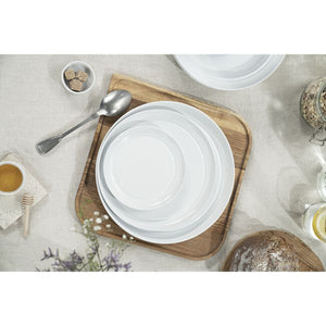 STAUB Appetizer Plates Set of 4, White