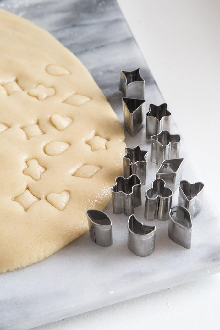 Fox Run Mini Fondant Cutter Set, Micro Shapes