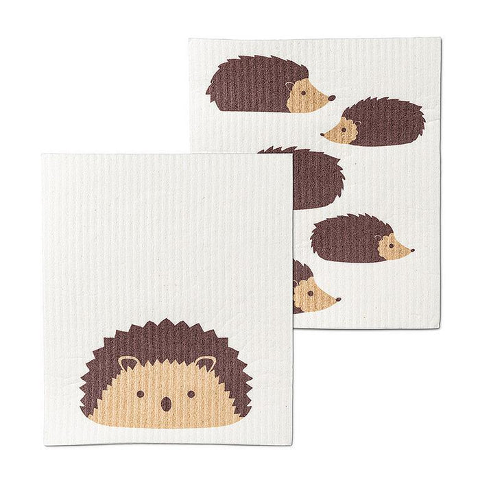 Abbott Swedish Dishcloth Set of 2, Hedgehogs