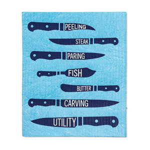 Abbott Swedish Dishcloth Set of 2, Knives