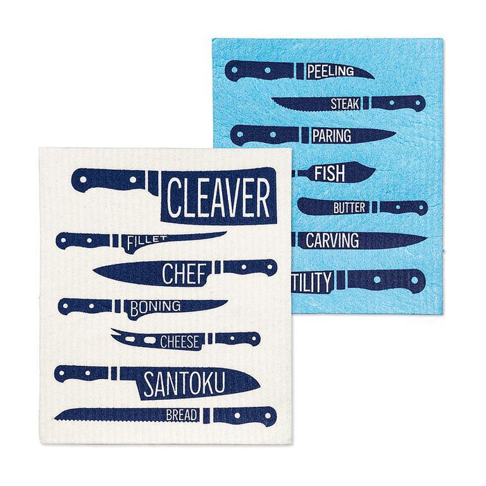 Abbott Swedish Dishcloth Set of 2, Knives