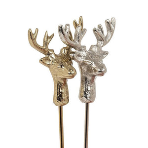 Abbott Cocktail Pick, Reindeer Gold