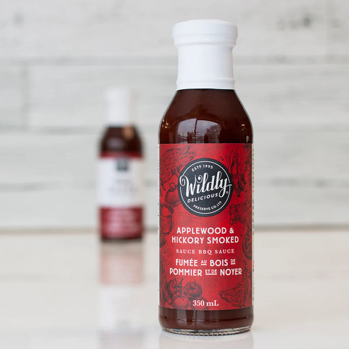 Wildly Delicious Applewood & Hickory Smoked BBQ Sauce