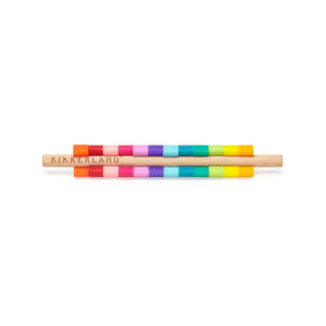 Kikkerland Drink Markers, Rainbow Rings