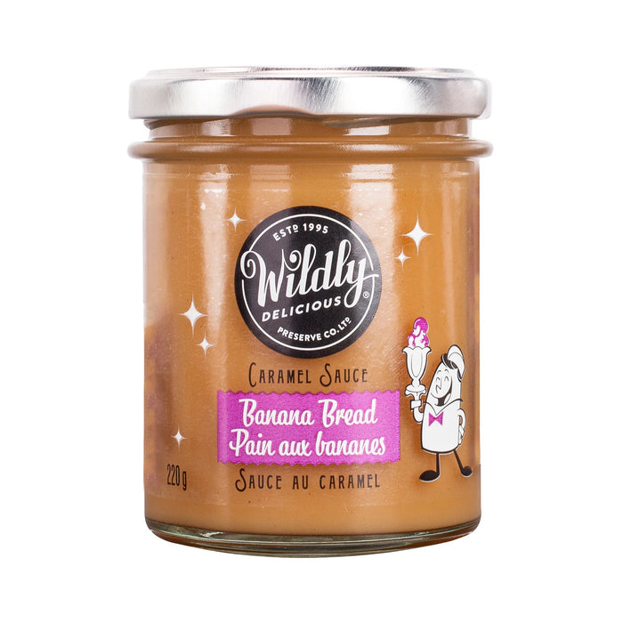 Wildly Delicious Caramel Sauce, Banana Bread