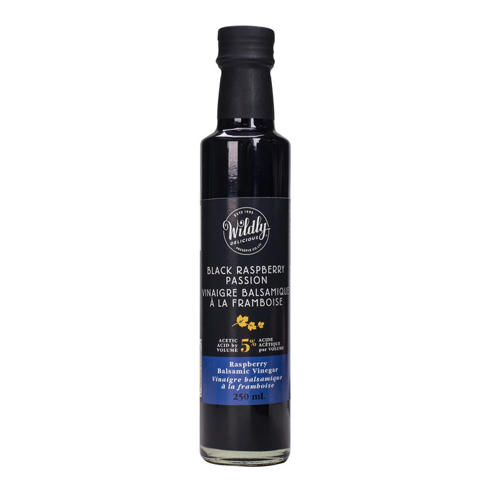 Wildly Delicious Balsamic Vinegar 250ml, Black Raspberry Passion