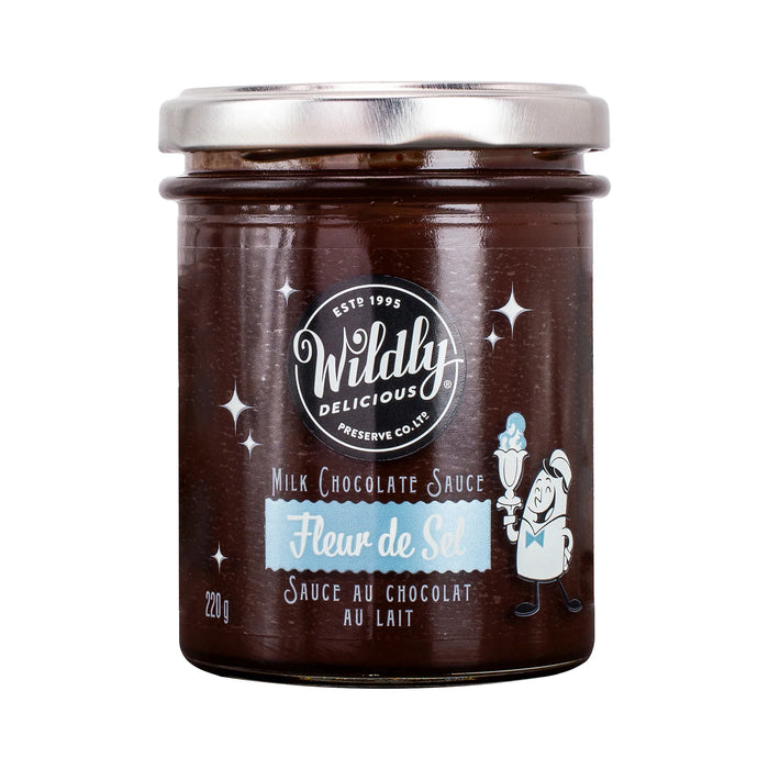 Wildly Delicious Milk Chocolate Sauce with Fleur De Sel