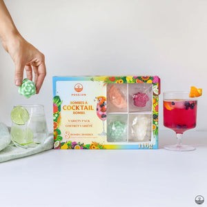 Poseidn Cocktail Bomb Set of 8, Variety Pack