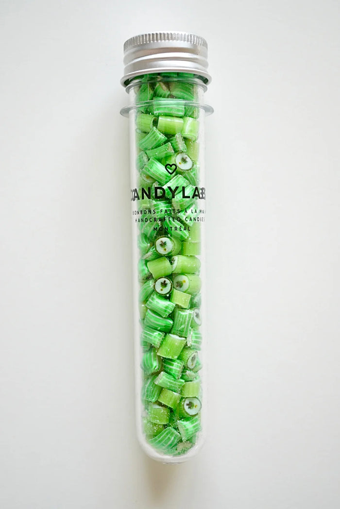 CandyLabs Candy Tube, Green Apple Holiday Tree