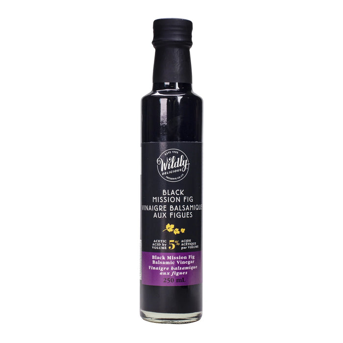 Wildly Delicious Balsamic Vinegar 250ml, Black Mission Fig