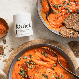 Kanel Spices Organic Fleur de Sel Rouge