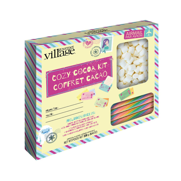 Gourmet Village Whimsical Cozy Cocoa Gift Set