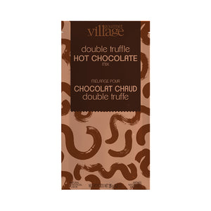 Gourmet Village Hot Chocolate Drink Mix, Classic Double Truffle