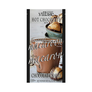 Gourmet Village Hot Chocolate Drink Mix, Coconut Macaroon