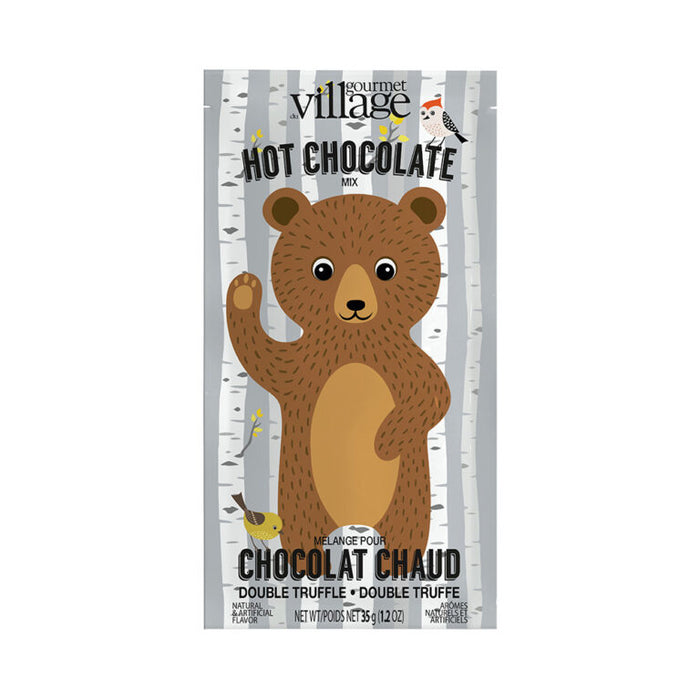 Gourmet Village Hot Chocolate Drink Mix, Woodland Bear