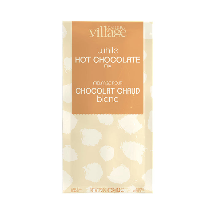 Gourmet Village Hot Chocolate Drink Mix, Classic White Chocolate