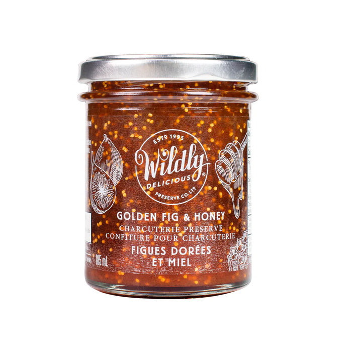 Wildly Delicious Golden Fig & Honey Charcuterie Preserve