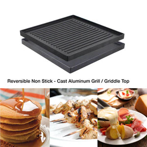 Swissmar Geneva Raclette Grill 4 Person, Aluminum Non-Stick Top